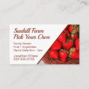 Search for strawberry business cards Strawberries