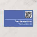 Search for financial business cards Qr code