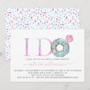 Search for donut bridal shower invitations Modern