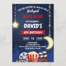 Search for backyard movie invitations Under the stars