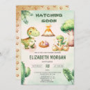 Search for hatching dinosaur invitations Green