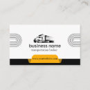 Search for transportation business cards Truck