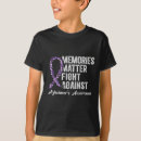 Search for dementia tshirts World alzheimers day