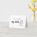 Search for sister maid of honor invitations Bridal party