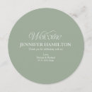 Search for name setting wedding place cards Sage green