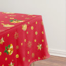 Search for rose gold christmas tablecloths Red