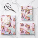 Search for pink gold wrapping paper Girl
