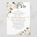 Search for magnolia invitations Champagne ivory cotton  style