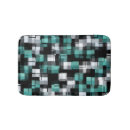 Search for abstract bath mats Aqua