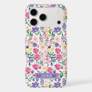 Search for purple flowers iphone cases Watercolor