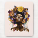Search for african american mousepads Black woman