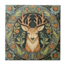 Search for deer tiles William morris