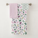 Search for purple butterfly bathroom accessories Pink