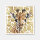 Search for giraffe napkins Jungle