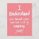 Search for sarcastic postcards Quote