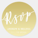 Search for rsvp wedding stickers Elegant