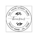 Search for made by rubber stamps Elegant round logo