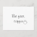 Search for coffee postcards White