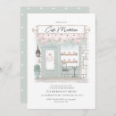 Search for french birthday invitations Parisian cafe