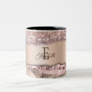 Search for monogram mugs Glitter