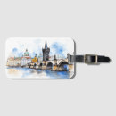 Search for europe luggage tags Watercolor