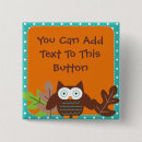 Search for owl buttons Colorful