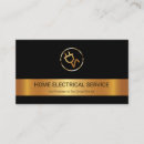 Search for electrician logo business cards Simple