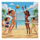 Search for beach volleyball posters Vacation