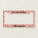 Search for mermaid license plate frames Scales