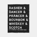 Search for bourbon blankets Dasher dancer prancer