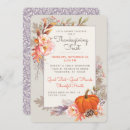 Search for bridal shower holiday invitations Pumpkin
