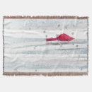 Search for red cardinal bird blankets Tree