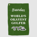 Search for funny golf towels Husband