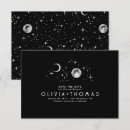 Search for starry night save the dates Crescent moon