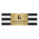 Search for golden name tags Elegant