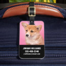 Search for corgi luggage tags Queen elizabeth's