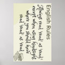 Search for funny english posters Language