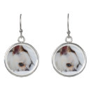 Search for photo earrings Dog