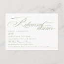 Search for 3 5x5 rehearsal dinner invitations Vintage