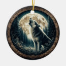 Search for wolf ornaments Moon
