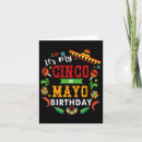 Search for cinco de mayo birthday cards Party