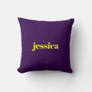 Search for purple pillows Typography