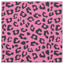 Search for black leopard animal print fabric Girly