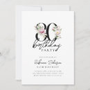 Search for elegant 80th birthday invitations Pink