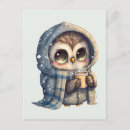 Search for owl postcards Big eyes