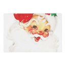 Search for vintage christmas placemats Santa claus