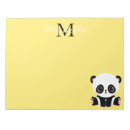 Search for monogram notepads Cute