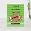 Search for funny football birthday cards Player