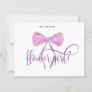 Search for flower girl cards Bow