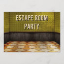 Search for escape room birthday invitations Secret